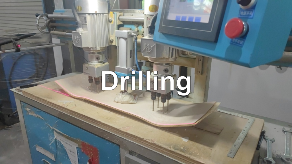 skateboard drilling