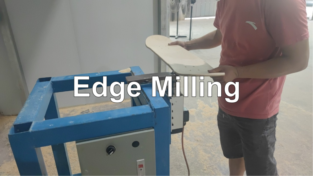 skateboard edge milling