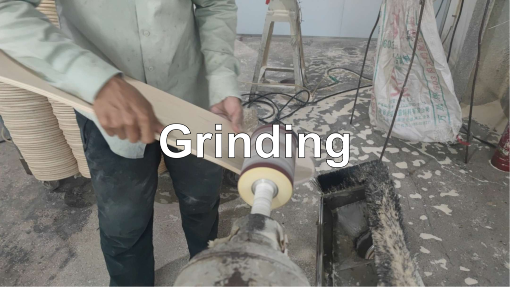 skateboard grinding